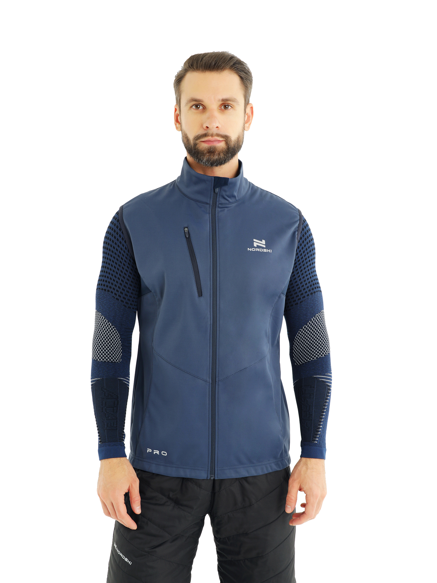 

Жилет мужской NordSki Nsm545125 синий 3XL, Nsm545125