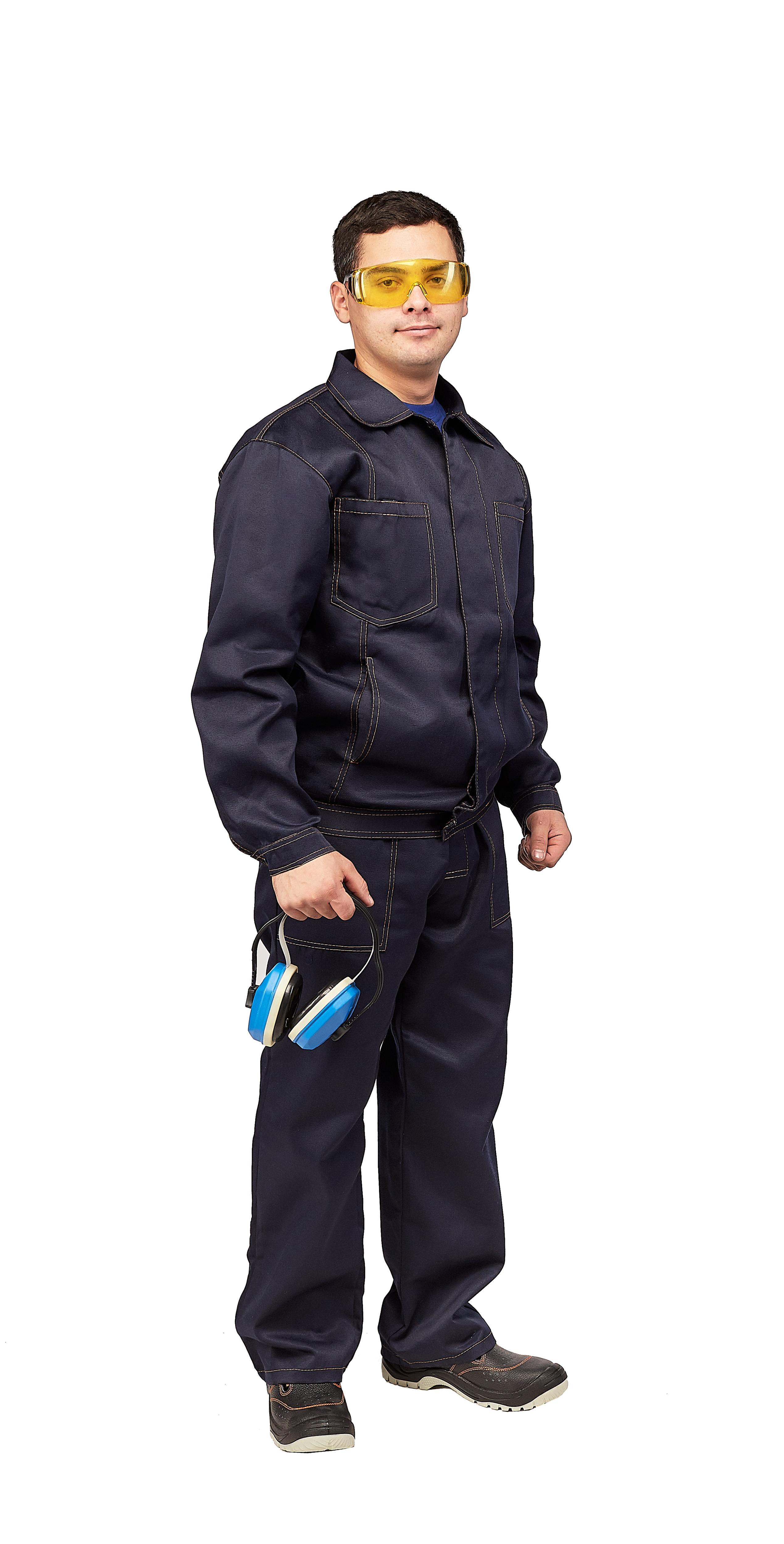 

Костюм рабочий мужской Енисей Союз синий 48/158-164 RU, Союз