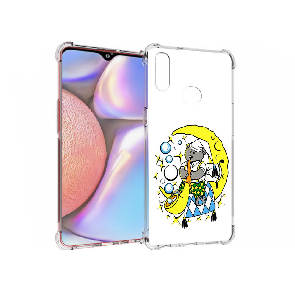 

Чехол MyPads Tocco для Samsung Galaxy A10s Сырная луна (PT139908.534.167), Прозрачный, Tocco