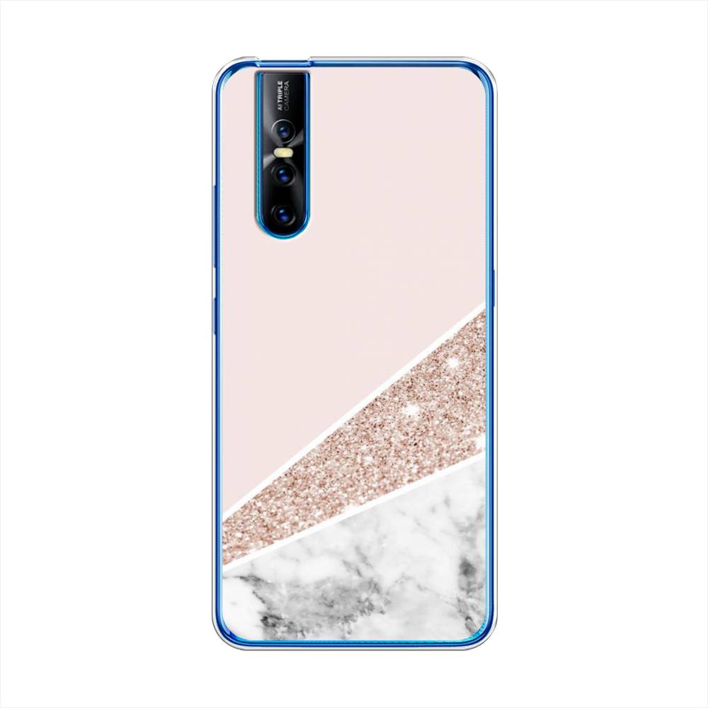 

Чехол для Vivo V15 Pro "Блестящий розовый мрамор", 261150-3
