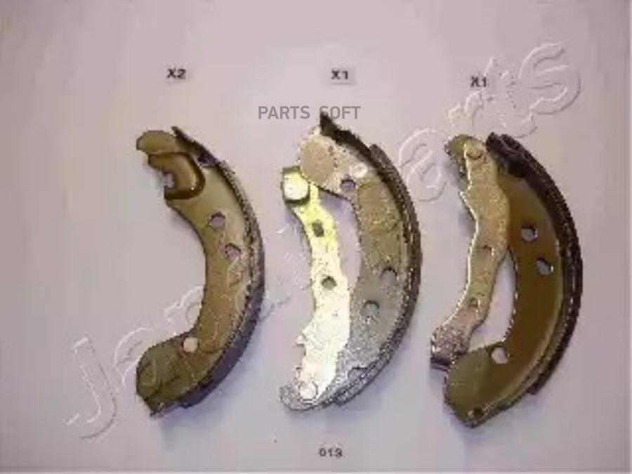 

Тормозные колодки Japanparts барабанные GF013AF