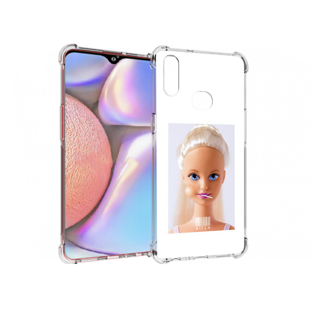 

Чехол MyPads Tocco для Samsung Galaxy A10s барби (PT139908.534.226), Прозрачный, Tocco