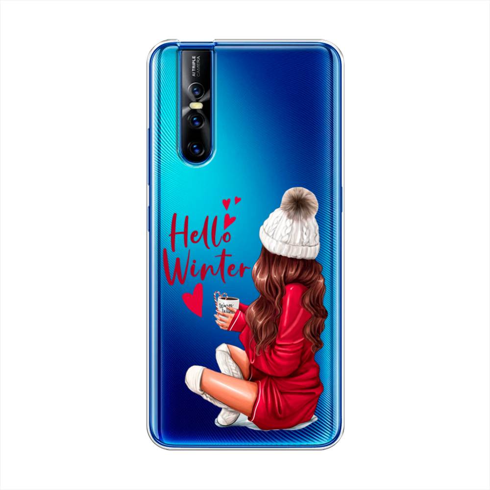 

Чехол для Vivo V15 Pro "Hello winter", Красный;белый;коричневый, 261150-5
