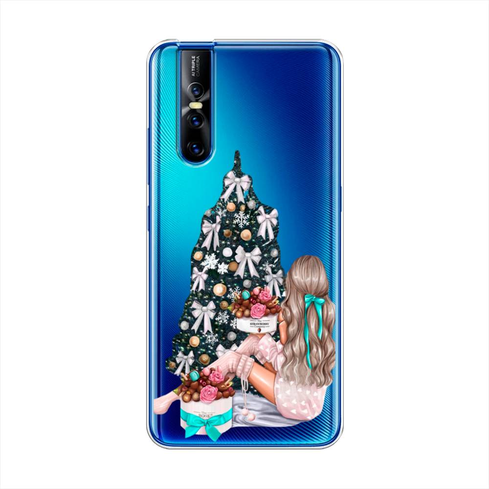 

Чехол для Vivo V15 Pro "New Year", Зеленый;бежевый;голубой, 261150-5
