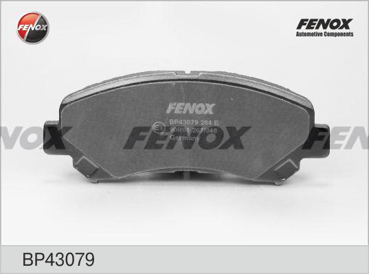 

Тормозные колодки FENOX передние для Nissan Qashqai 2007-, X-Trail 2007- BP43079