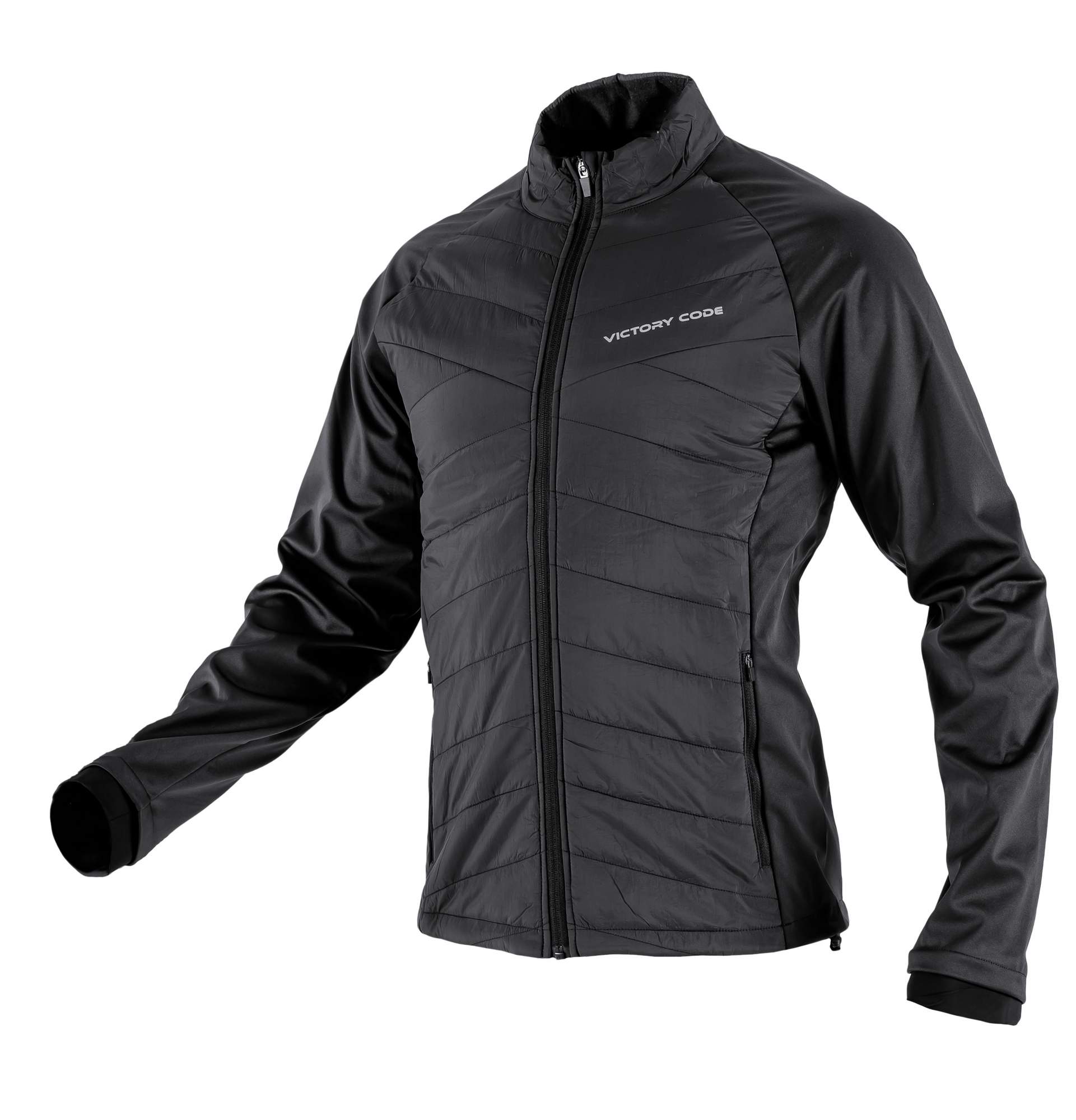 

Олимпийка мужская Victory Code STORM черная XXL, Черный, Jacket