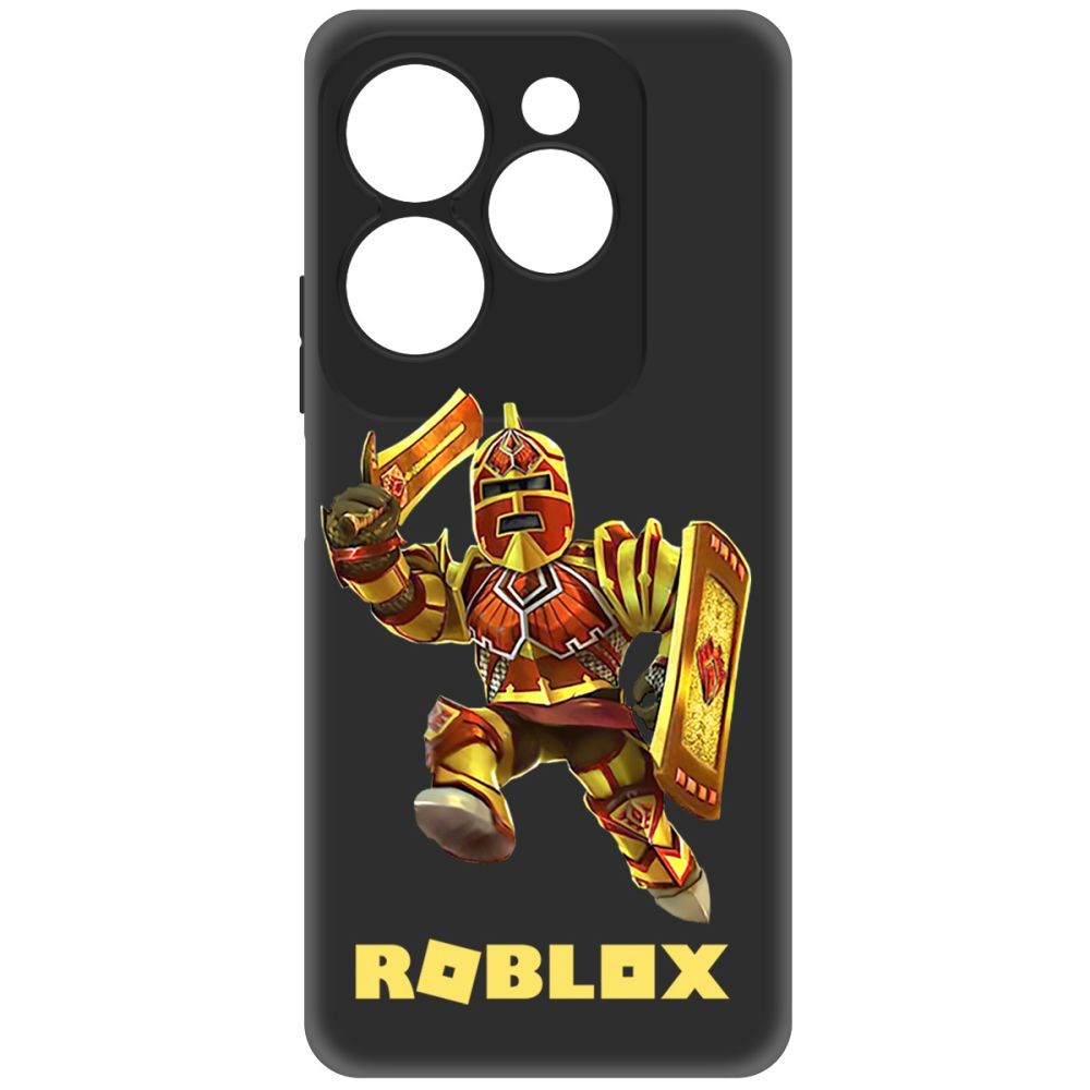 

Чехол-накладка Krutoff Soft Case Roblox-Рэдклифф для INFINIX Hot 40 Pro черный