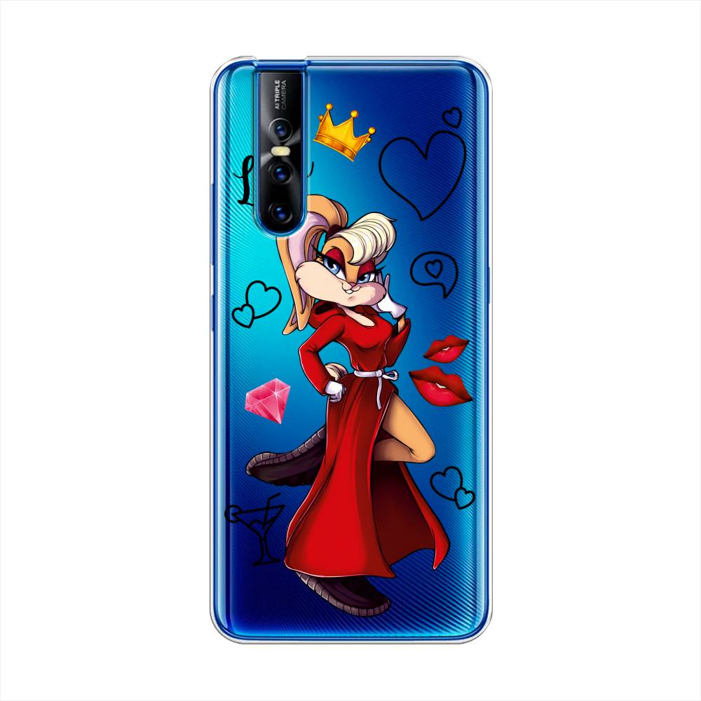 

Чехол для Vivo V15 Pro "Rich Lola Bunny", Красный;бежевый;оранжевый, 261150-6