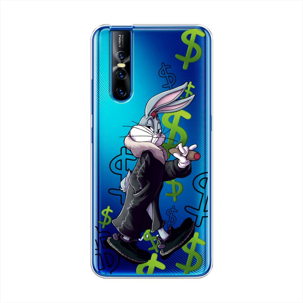 

Чехол для Vivo V15 Pro "Rich Bugs Bunny", Зеленый;черный;голубой, 261150-6