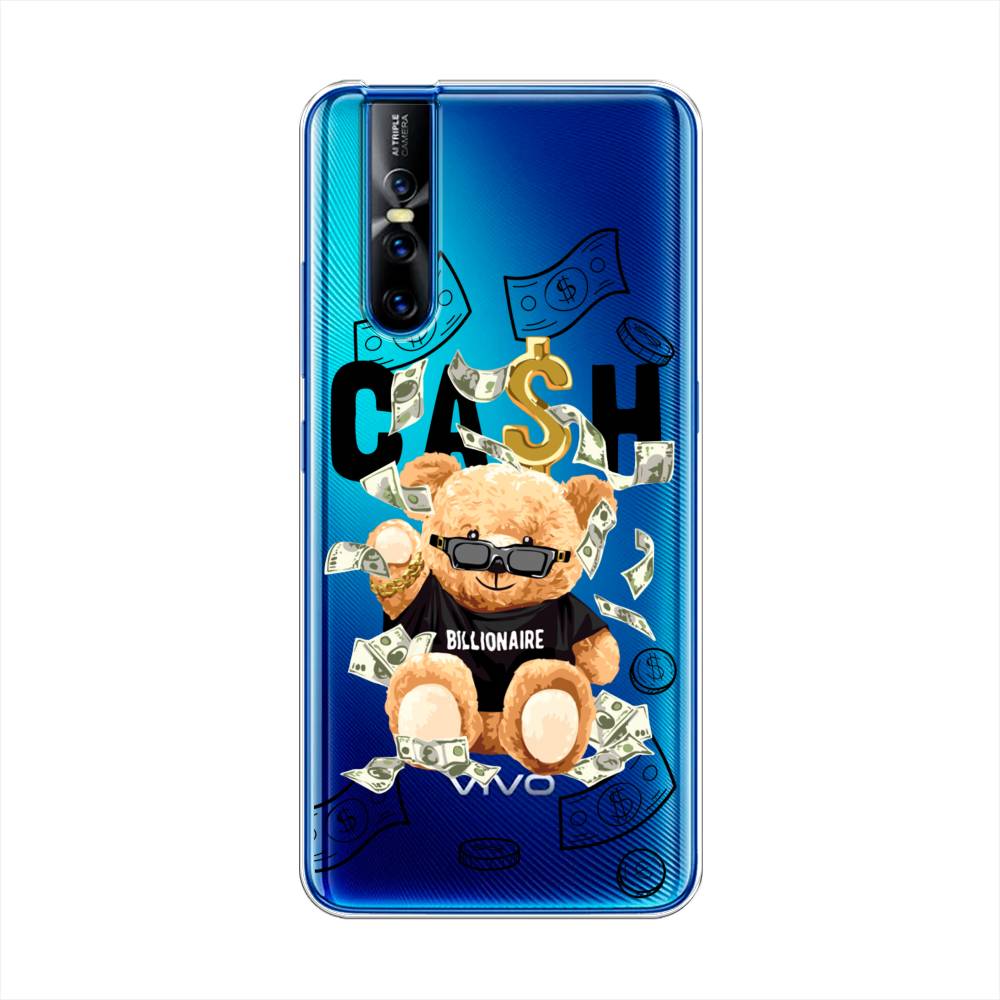 

Чехол для Vivo V15 Pro "Big cash", Черный;серый;бежевый, 261150-6