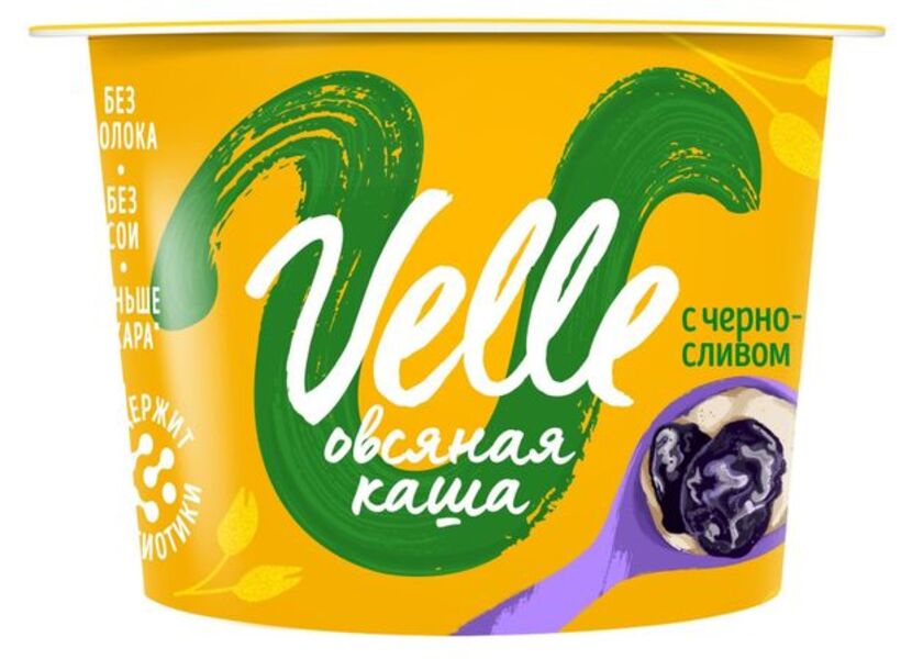 Каша Velle овсяная с черносливом 170 г