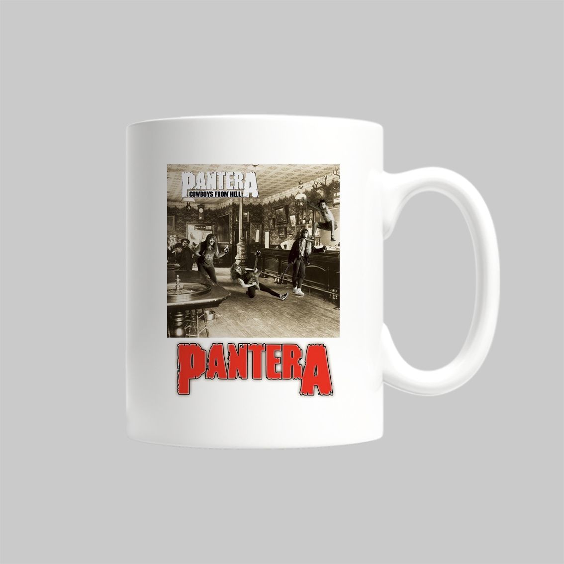 

Кружка Pantera Пантера рок атрибутика панк