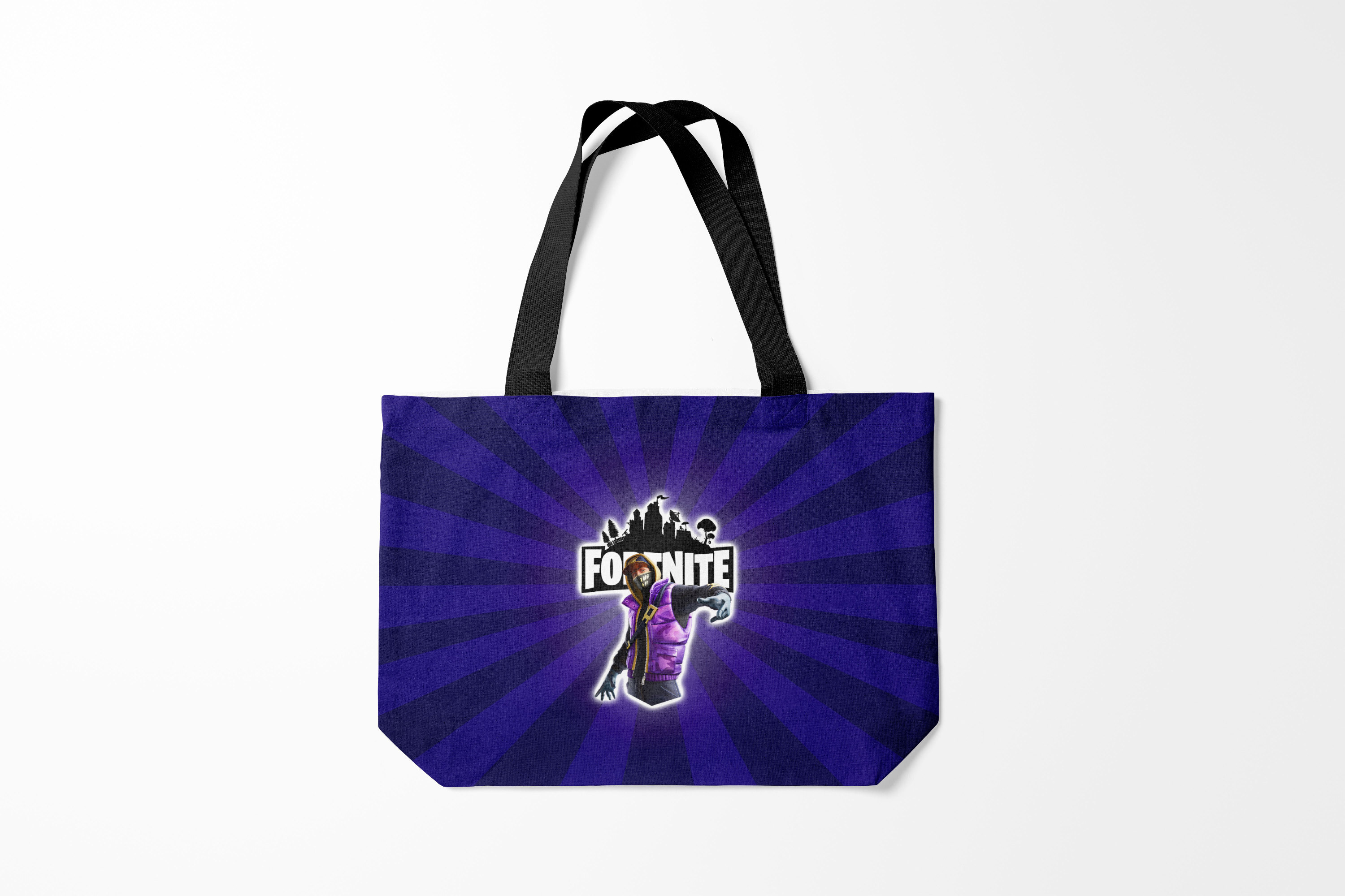 

Сумка шoппер унисекс Burnettie Fortnite, синий, Fortnite