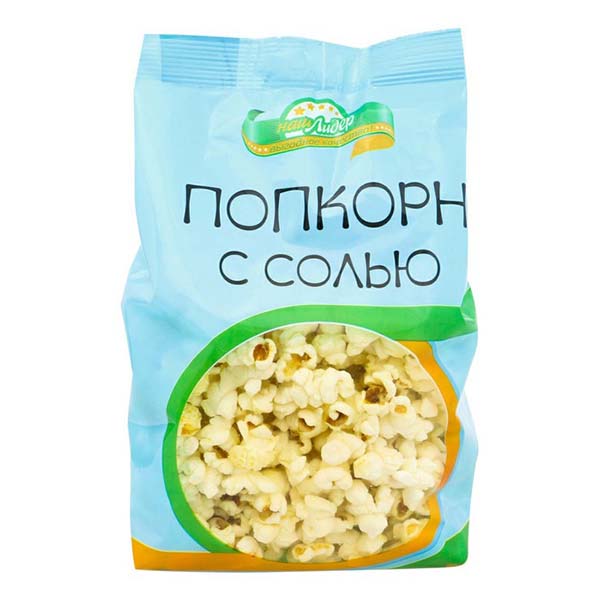 

Попкорн Наш лидер соленый 60 г
