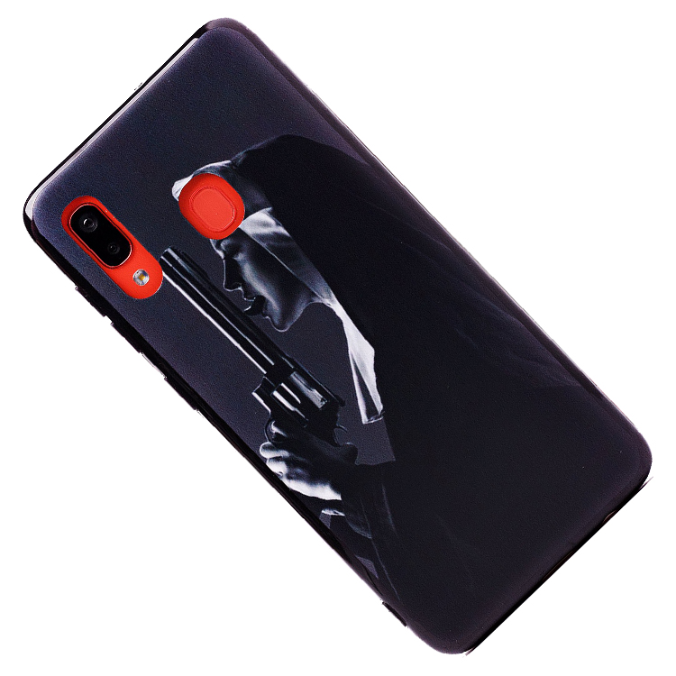 

Чехол Samsung SM-A205F (Galaxy A20), SM-A305F (Galaxy A30) силиконовый, Черный