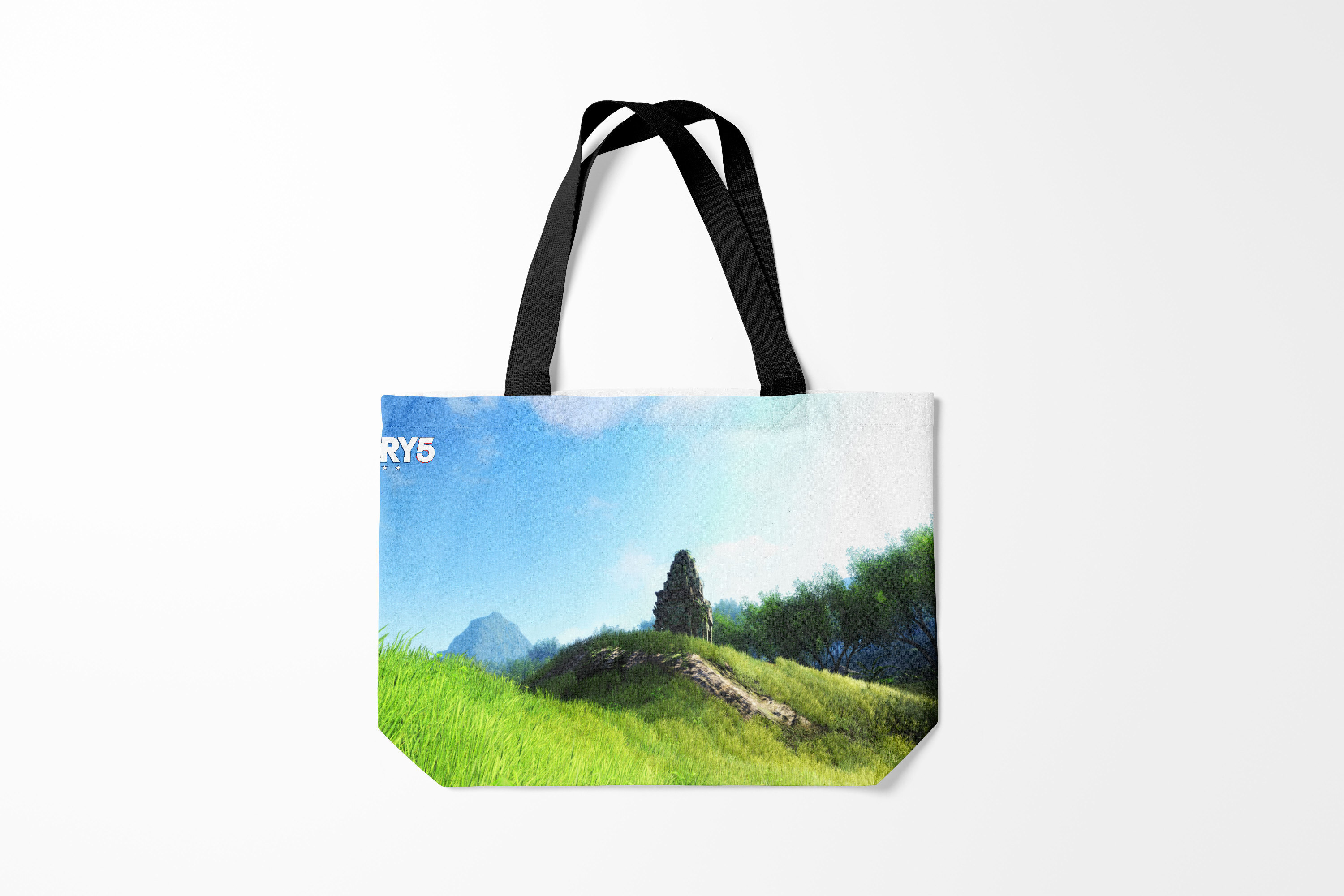

Сумка шoппер унисекс Burnettie Far Cry FARCRY5, голубой; зеленый, Far Cry FARCRY5