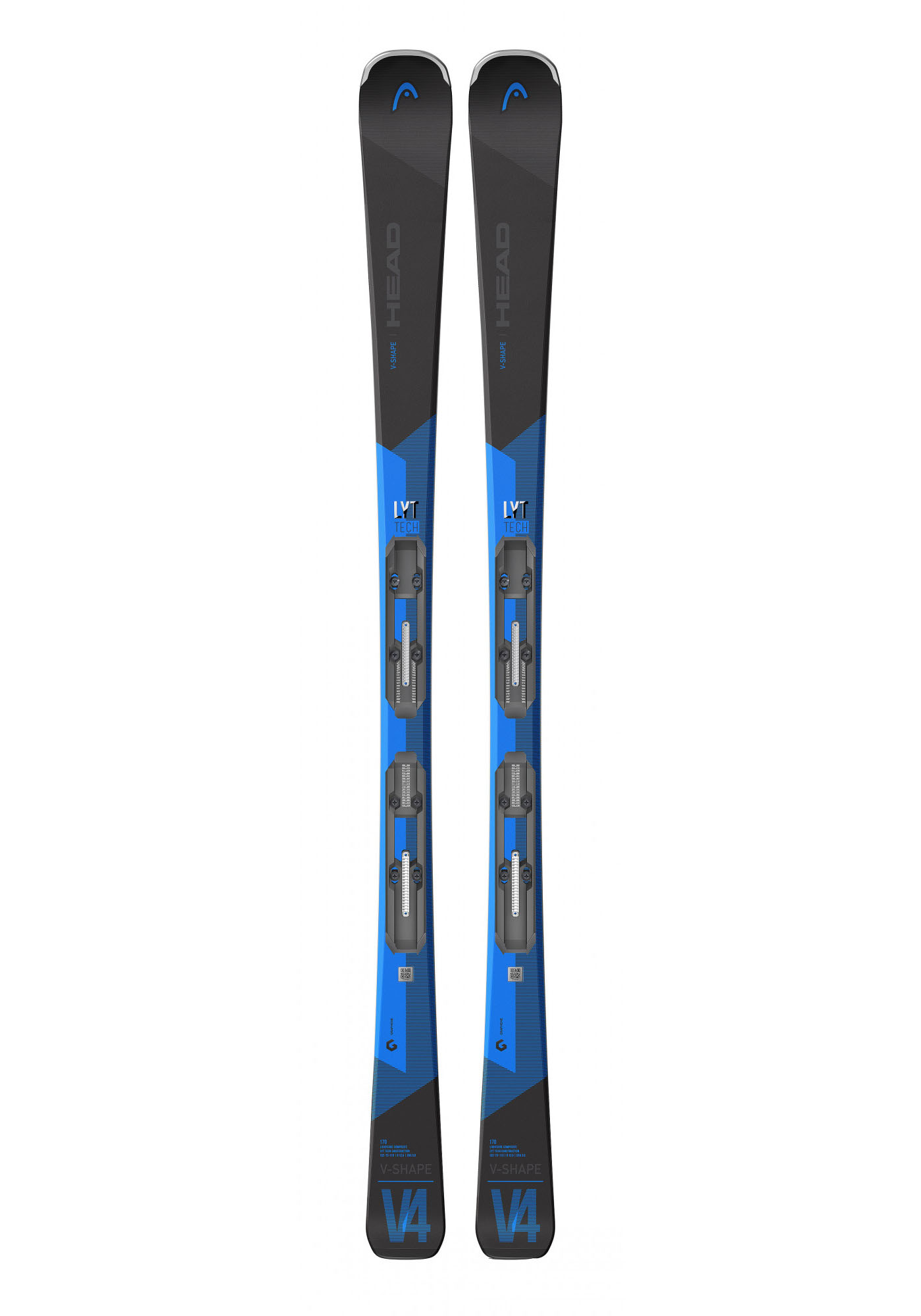 

Комплект горных лыж Head 21-22 V-Shape V4 LYT-PR black/blue+PR 11 GW Brake 78 G 163, Комплект горных лыж Head 21-22 V-Shape V4 LYT-PR black/blue+PR 11 GW Brake 78 [G]