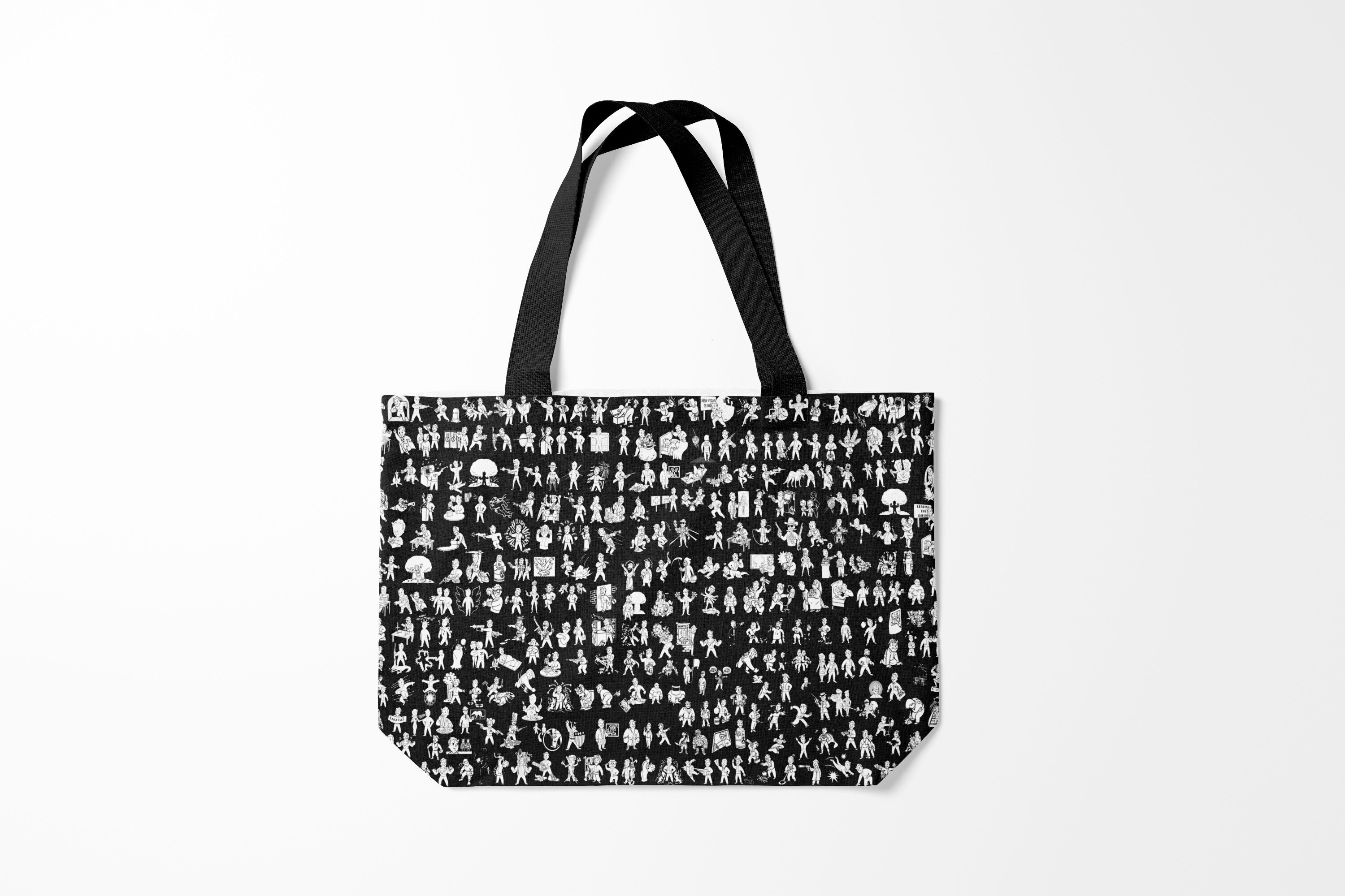 

Сумка шoппер унисекс Burnettie Fallout BLACK, черный, Fallout BLACK