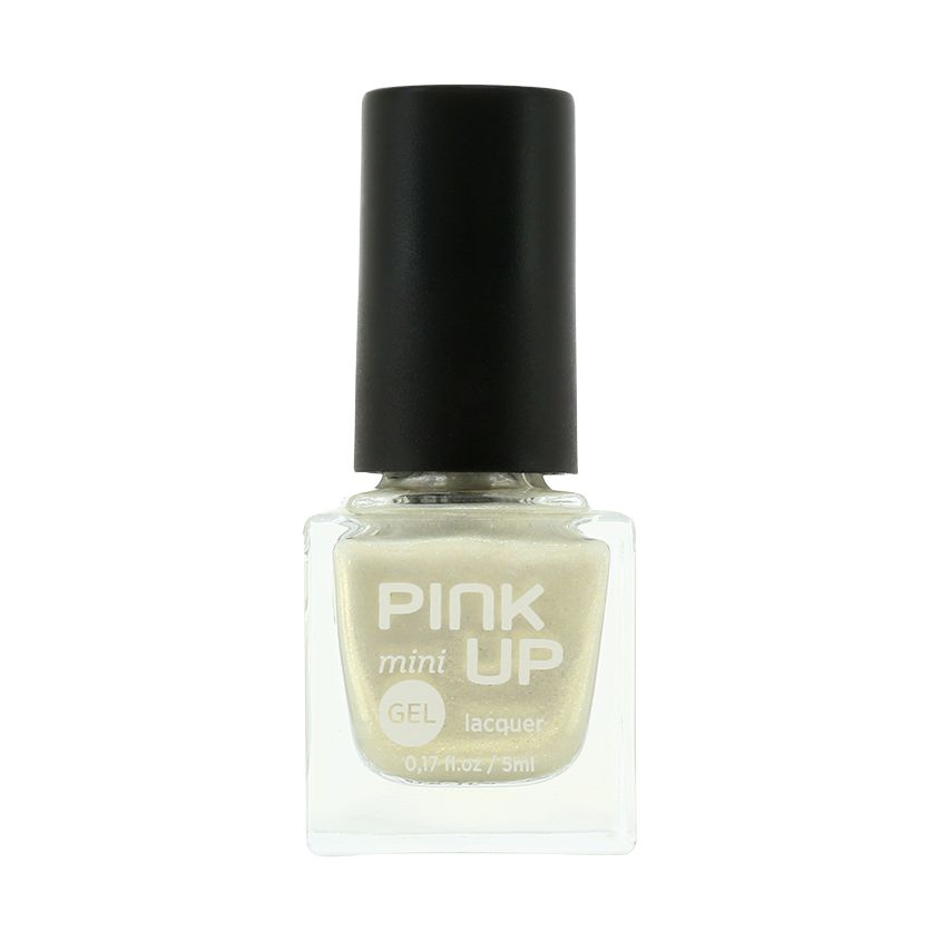 

Лак для ногтей Pink Up Mini Gel тон 80 5 мл, Белый