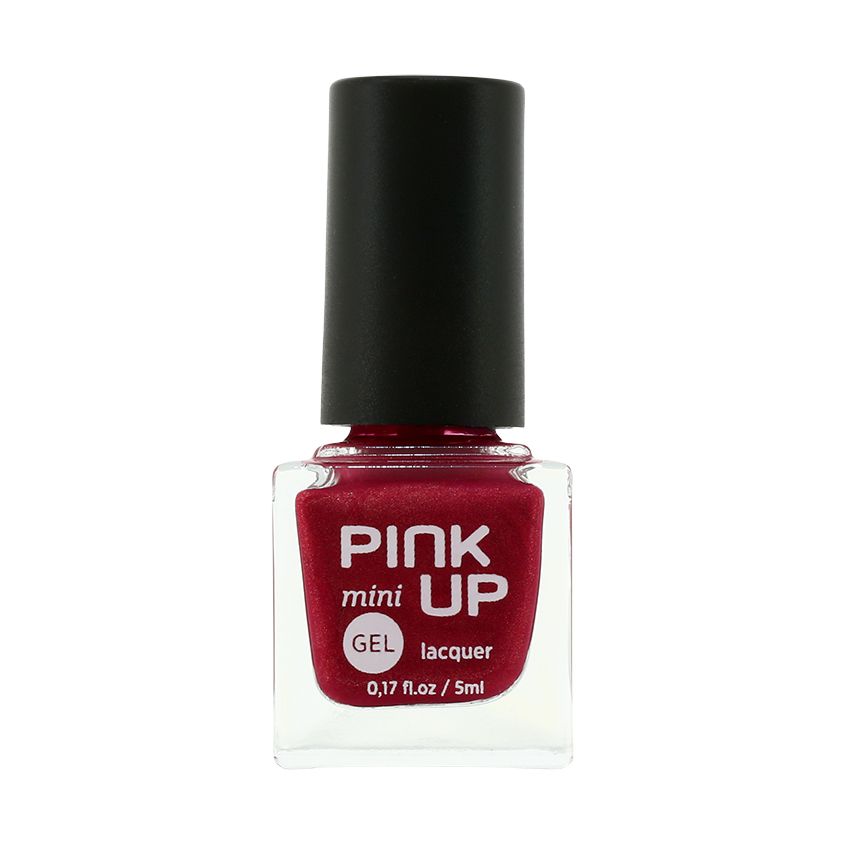 

Лак для ногтей Pink Up Mini Gel тон 82 5 мл, Красный