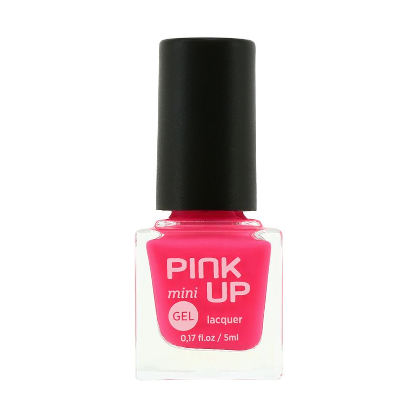 

Лак для ногтей Pink Up Mini Gel тон 84 5 мл, Зеленый