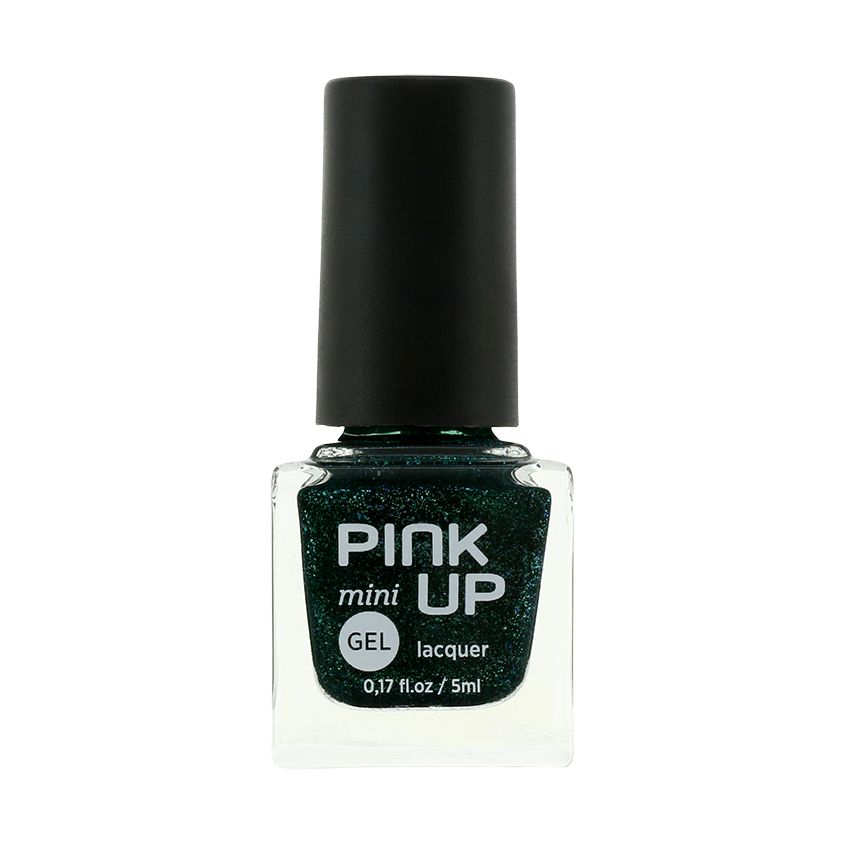 

Лак для ногтей Pink Up Mini Gel тон 95 5 мл, Зеленый