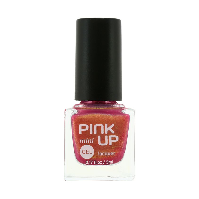 

Лак для ногтей Pink Up Mini Gel тон 98 5 мл, Оранжевый