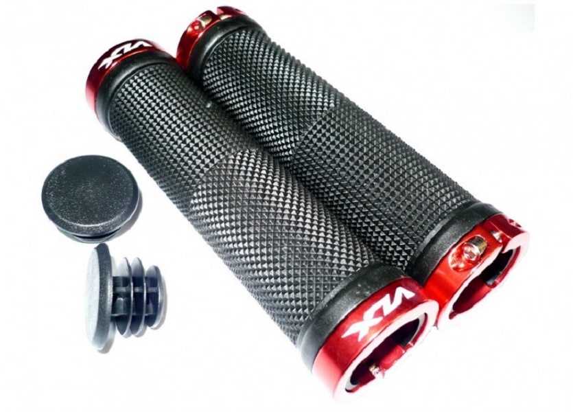 

Грипсы VLX 130мм,с двумя lock-on,с заглушками Longneck Красный