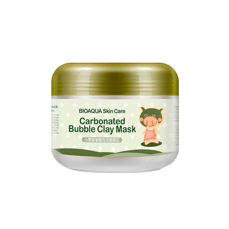 Маска для лица BioAqua Carbonated Bubble Clay Mask пузырьковая 100 г