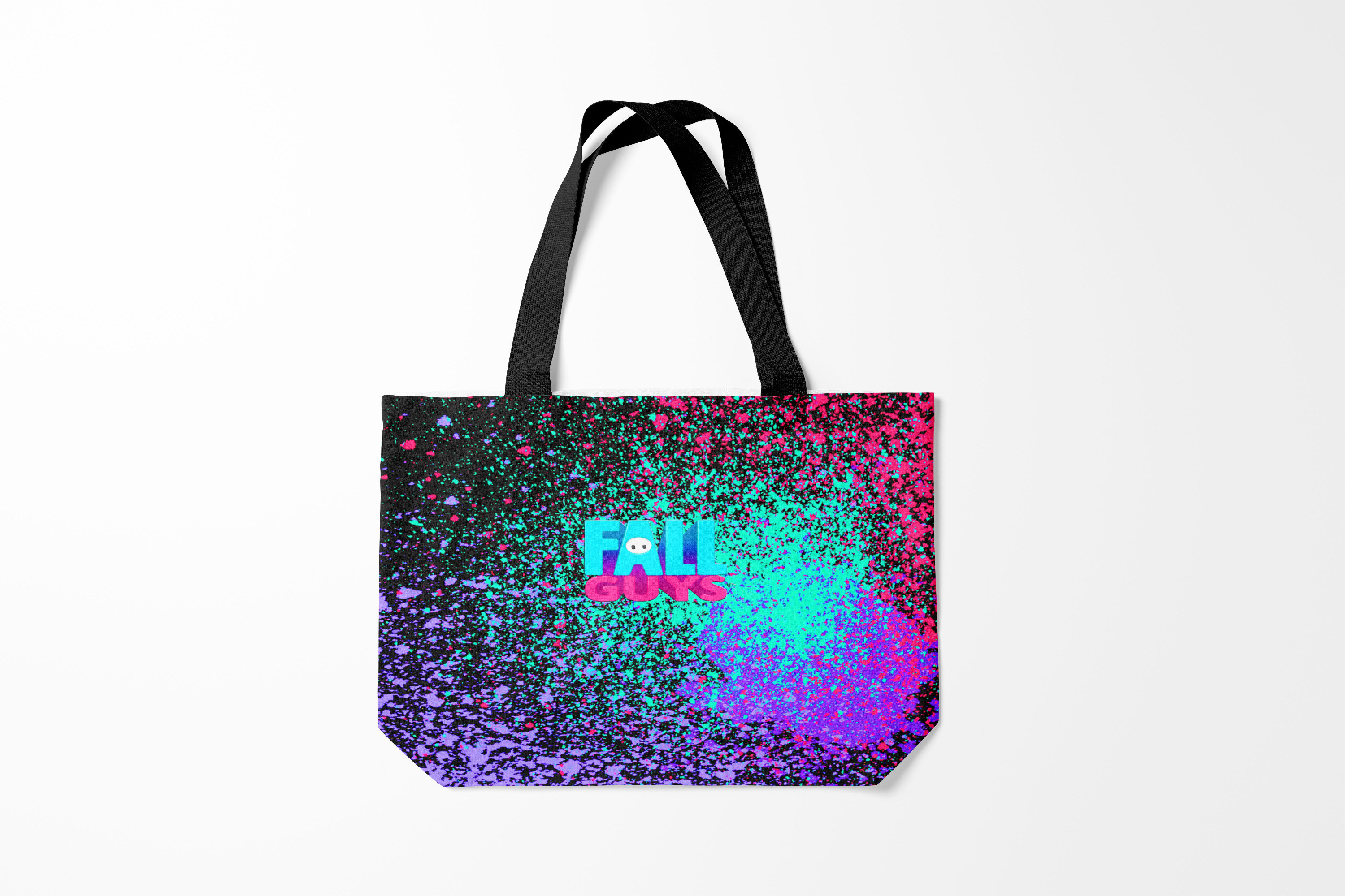 

Сумка шoппер унисекс Burnettie Fall Guys, черный, Fall Guys