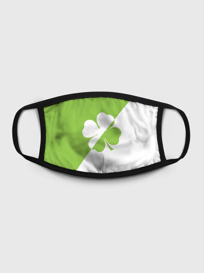 

Многоразовая маска унисекс Burnettie Lucky Clover, Разноцветный, Lucky Clover