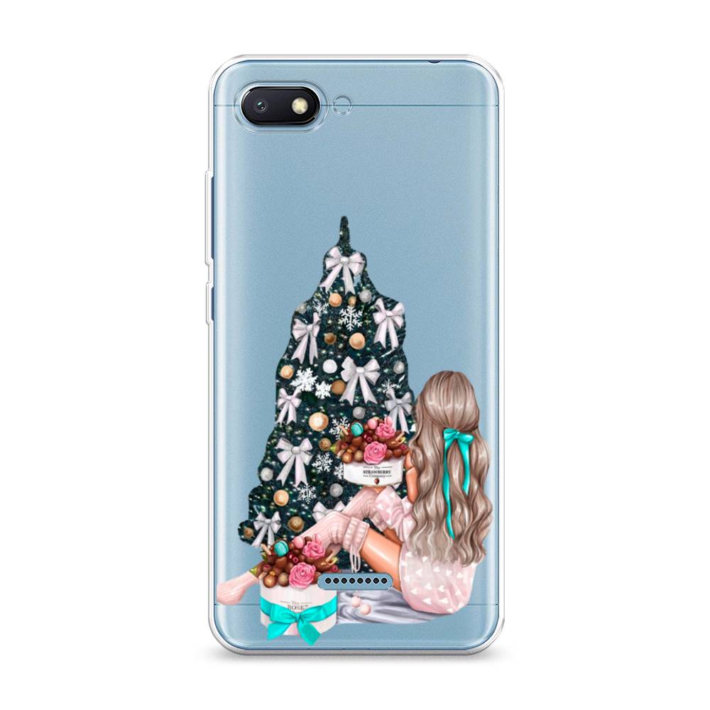 

Чехол на Xiaomi Redmi 6A "New Year", Зеленый;бежевый;голубой, 34150-5