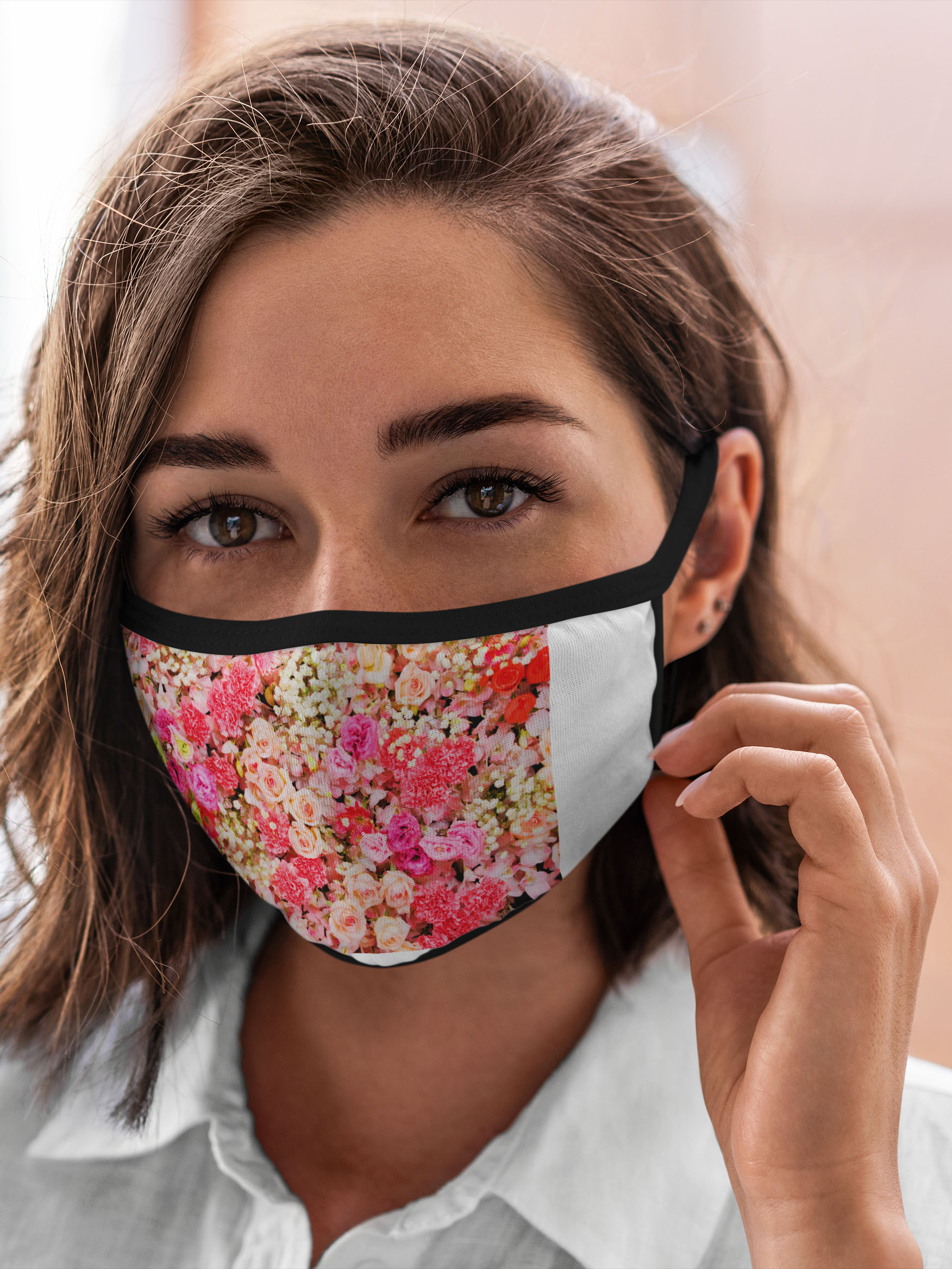 

Многоразовая маска унисекс Burnettie Цветы Розы Roses, Разноцветный, Цветы Розы Roses