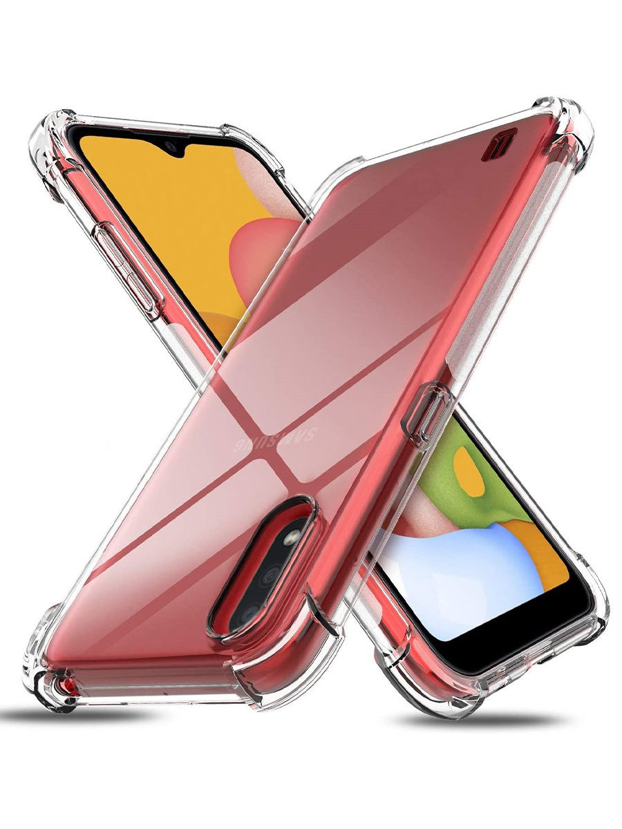 

Чехол на Samsung Galaxy A01 силиконовый противоударный
