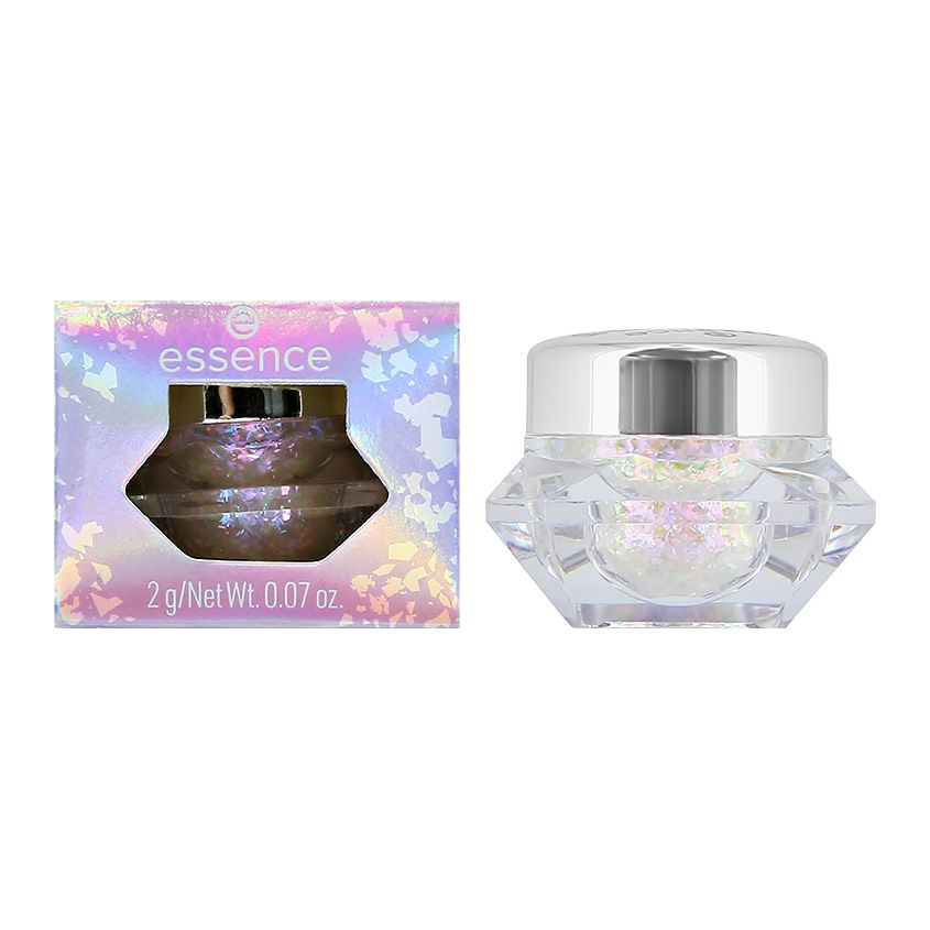 Тени для век Essence Multichrome Flakes c глиттером тон 01 Galactic Vibes 2 г