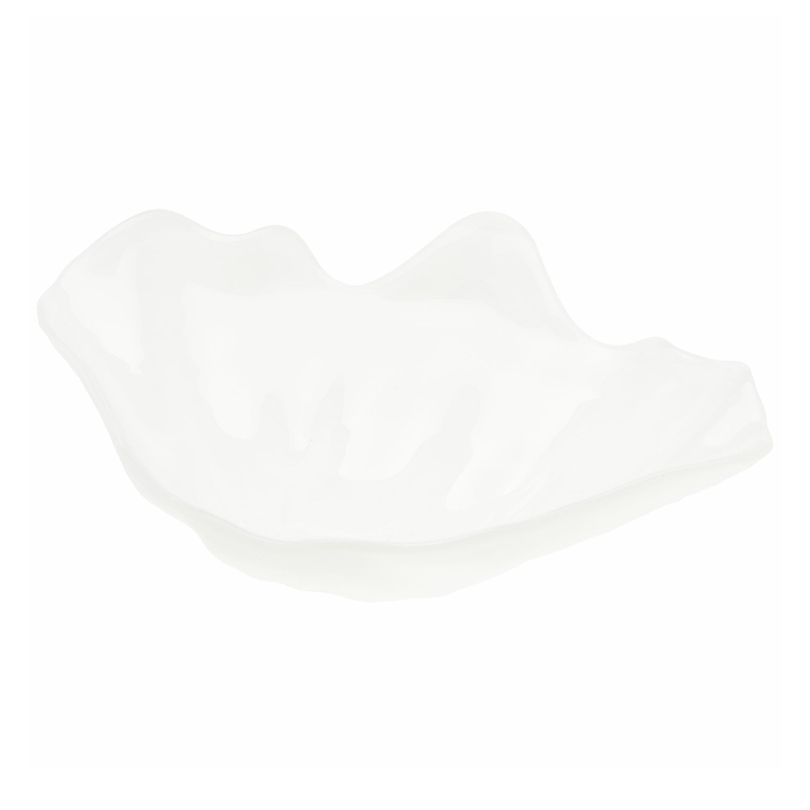 

Блюдо сервировочное ArdaCam Oyester 26 x 20 см белое