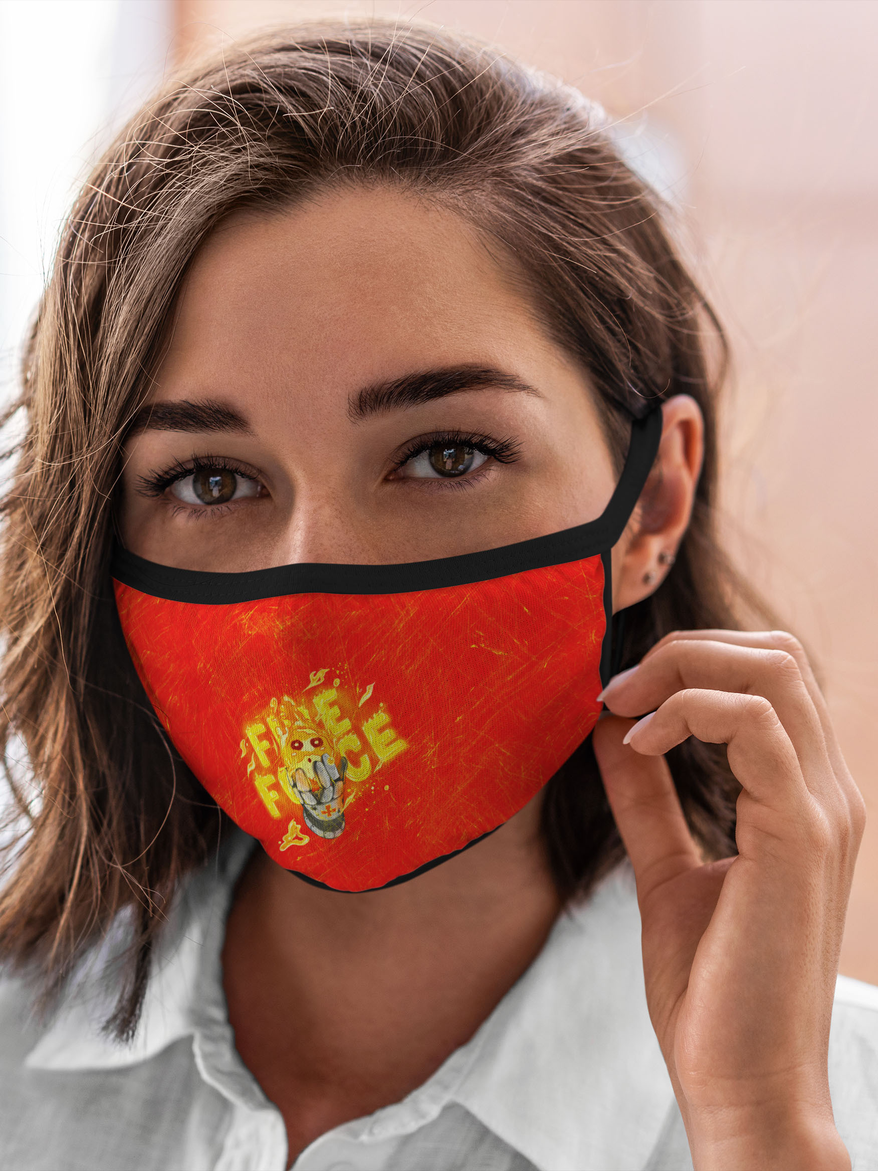 

Многоразовая маска унисекс Burnettie Пламенная Бригада Пожарных Красный Фон, Разноцветный, Пламенная Бригада Пожарных Красный Фон