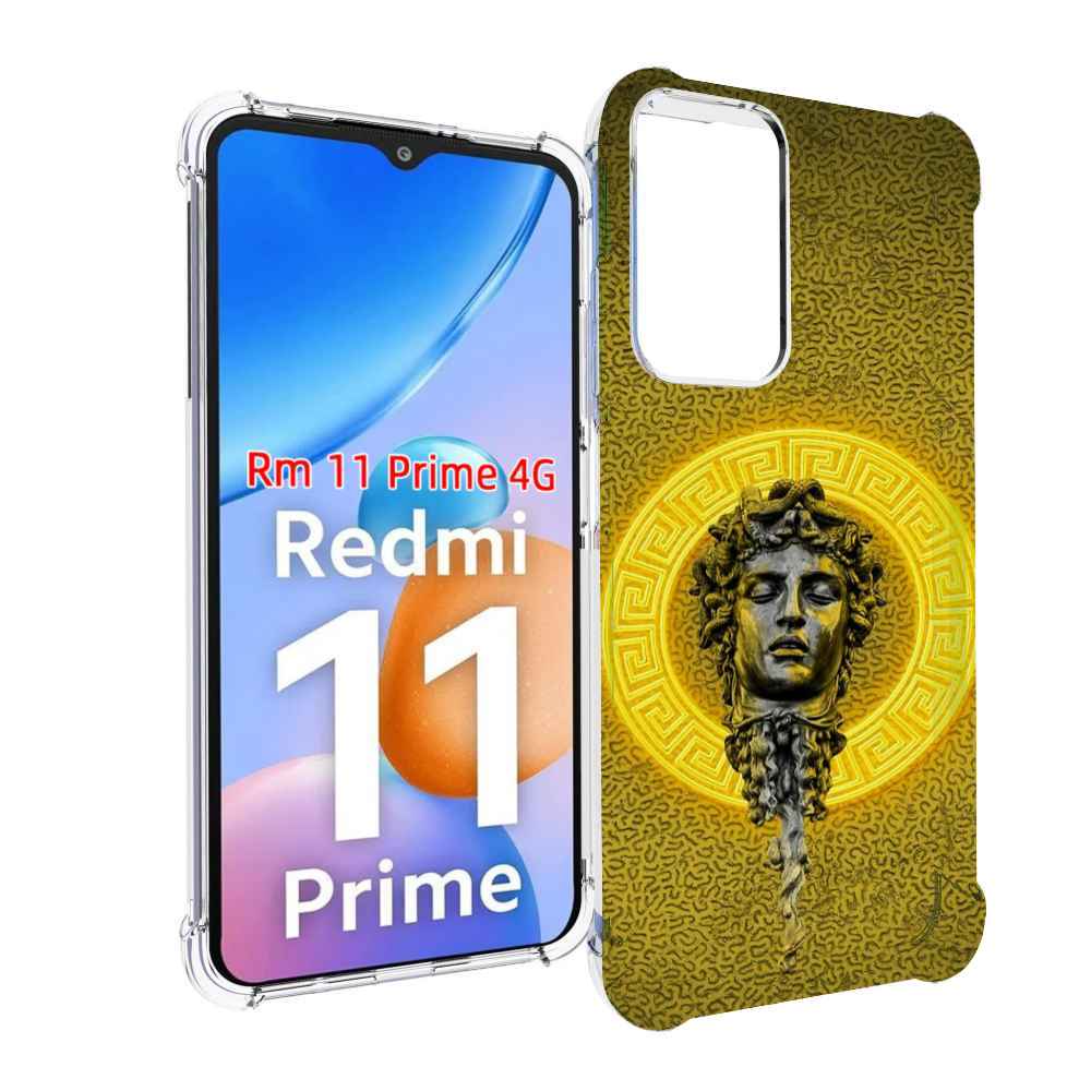 

Чехол MyPads статуя версачи для Xiaomi Redmi 11 Prime 4G, Прозрачный, Tocco