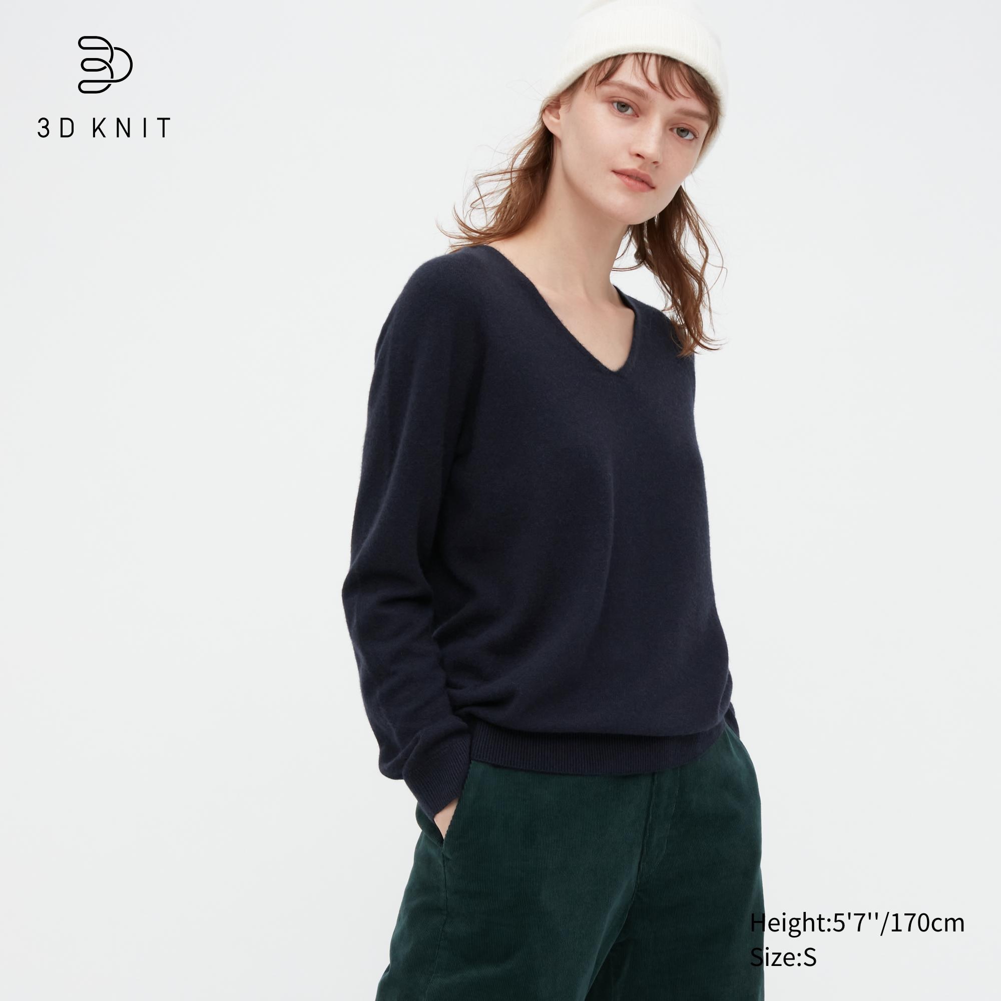

Пуловер женский UNIQLO 450636COL69 синий L (доставка из-за рубежа), 450636COL69