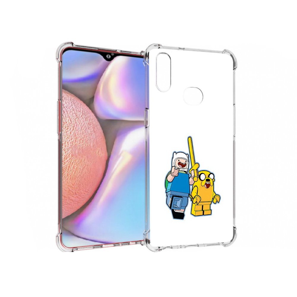 

Чехол MyPads Tocco для Samsung Galaxy A10s время приключений лего (PT139908.534.274), Прозрачный, Tocco