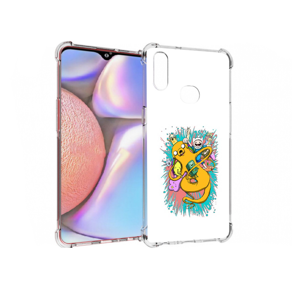 

Чехол MyPads Tocco для Samsung Galaxy A10s время приключений рисунок (PT139908.534.276), Прозрачный, Tocco