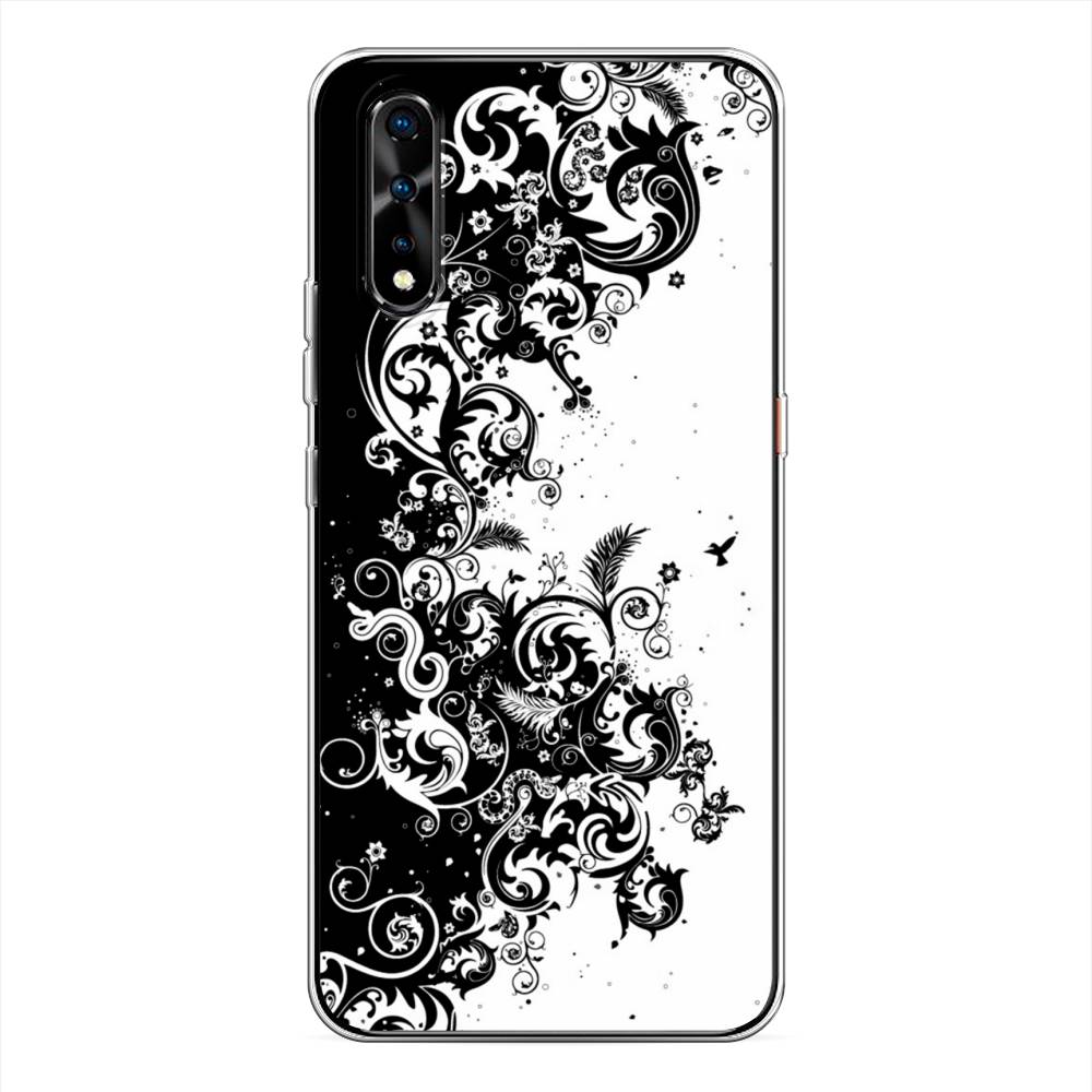

Чехол на Vivo iQOO Neo "Черно белый узор", Белый;черный;серый, 261250-3