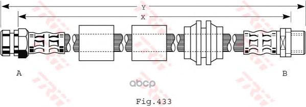 

TRW Шланг тормозной TRW phb440