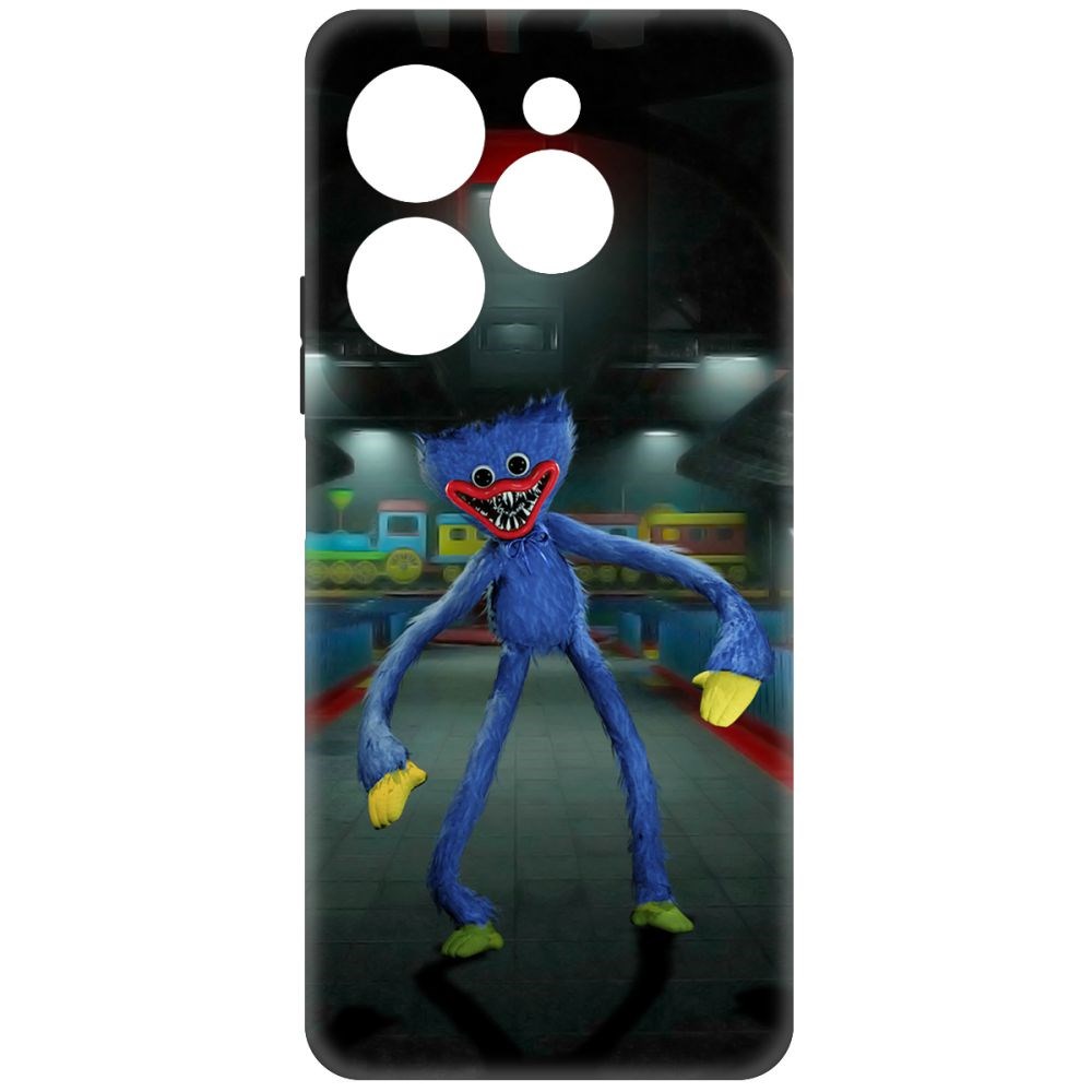 

Чехол-накладка Krutoff Soft Case Хаги Ваги для INFINIX Hot 40 Pro черный