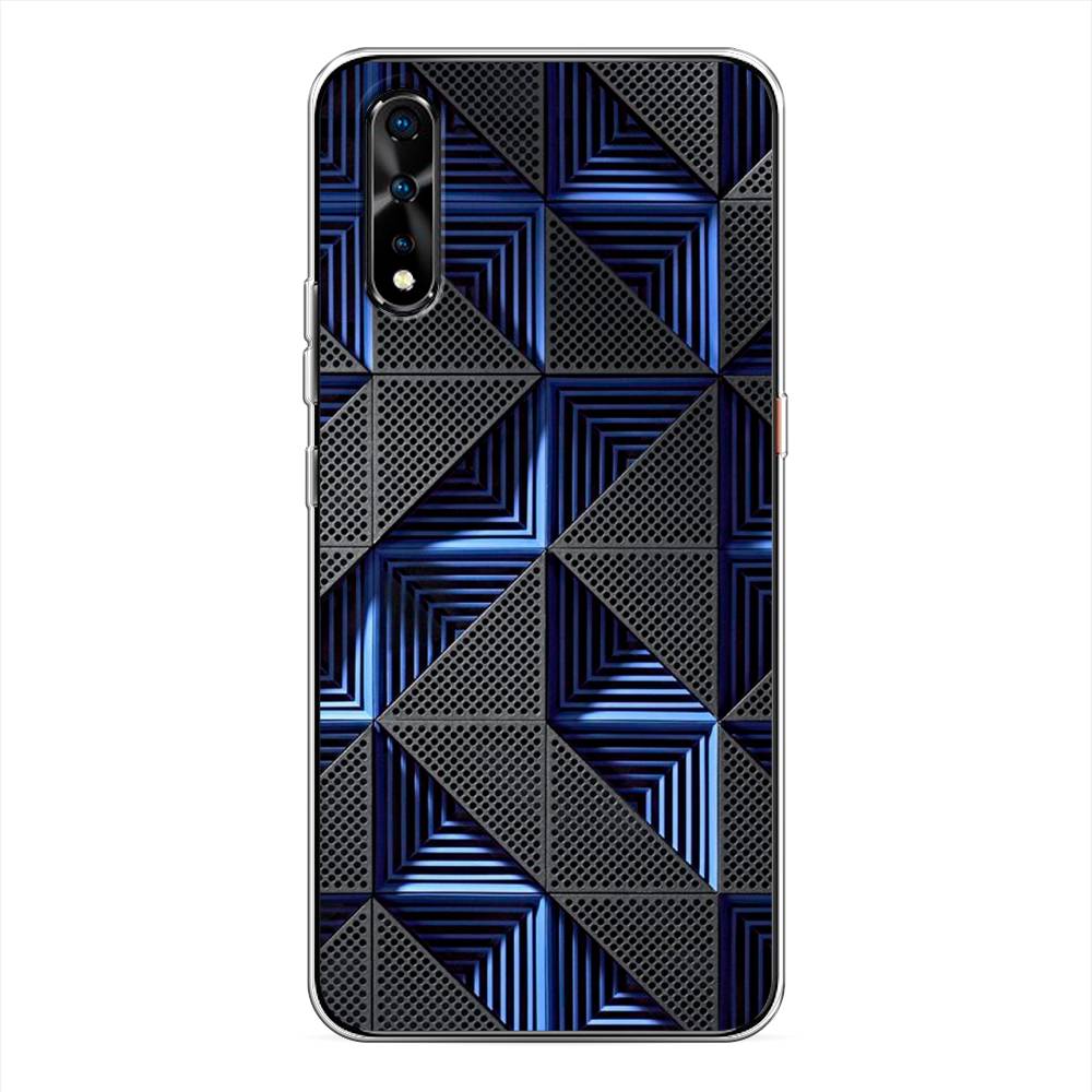 

Чехол на Vivo iQOO Neo "IBM", Серый;синий, 261250-3