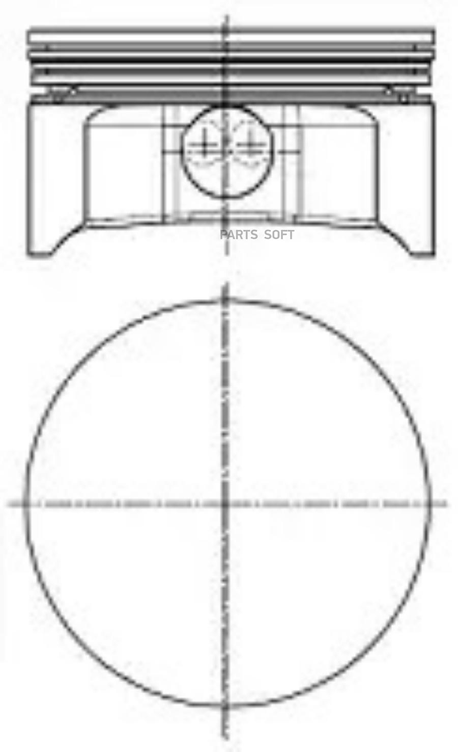 

Поршень dm.79.50x1.5x1.5x2.5 +0.50