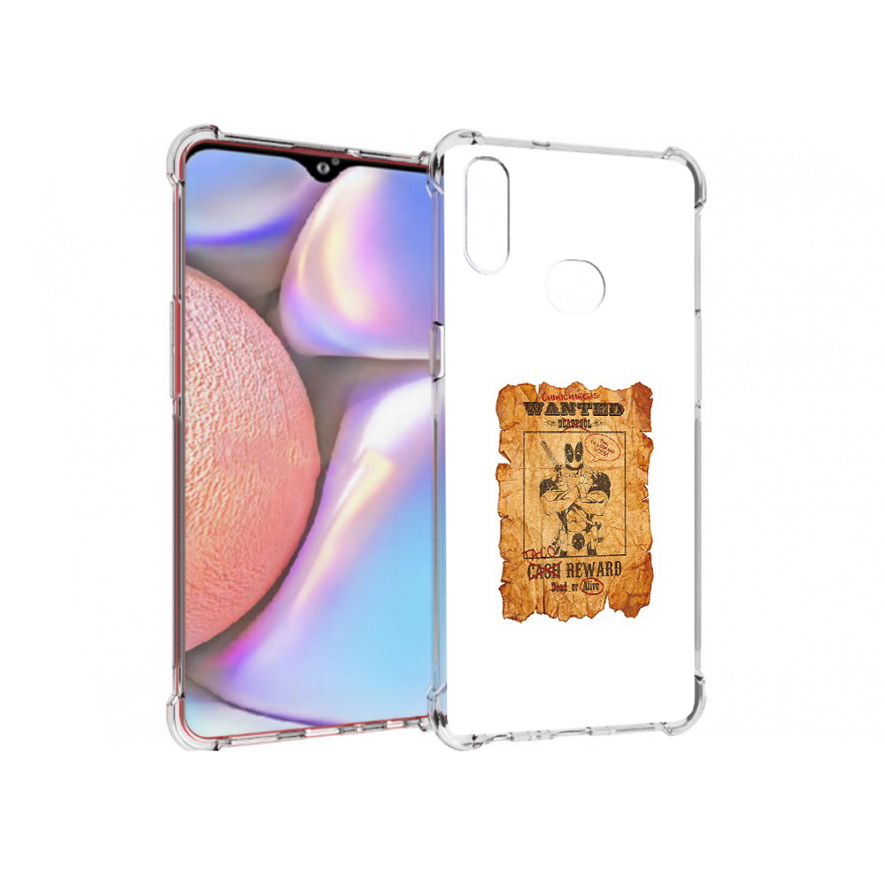 

Чехол MyPads Tocco для Samsung Galaxy A10s дедпул (PT139908.534.317), Прозрачный, Tocco