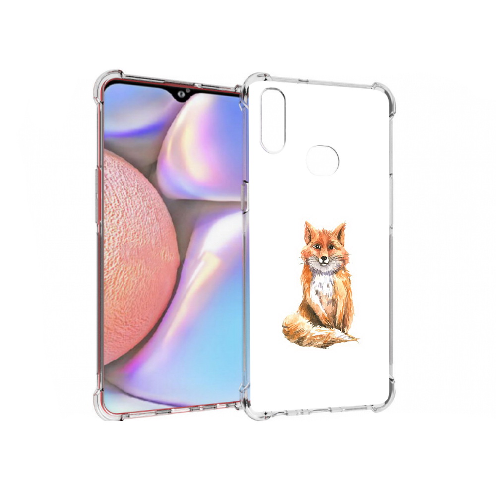 

Чехол MyPads Tocco для Samsung Galaxy A10s детская лиса (PT139908.534.320), Прозрачный, Tocco