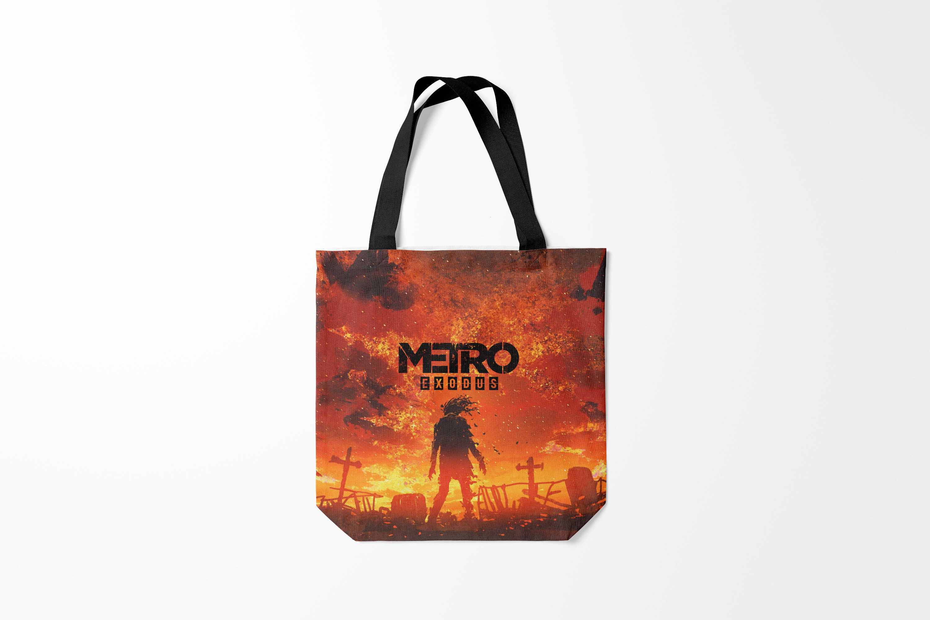 

Сумка шoппер унисекс Burnettie Metro Exodus, разноцветный, Metro Exodus