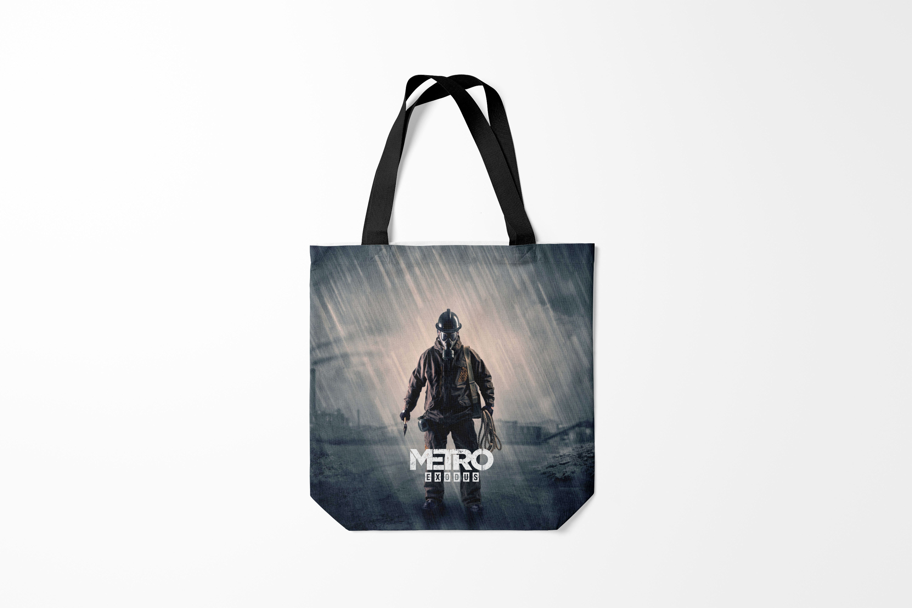 

Сумка шoппер унисекс Burnettie Metro Exodus, разноцветный, Metro Exodus